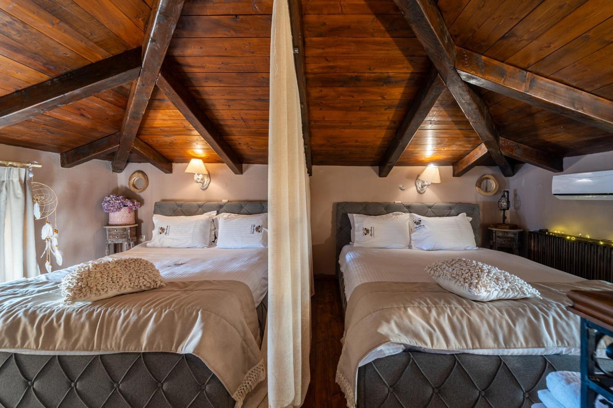 Rock Dandy Deluxe Chalet In Arachova - Delphi, Sauna, Prv Parking, Amazing View Ngoại thất bức ảnh
